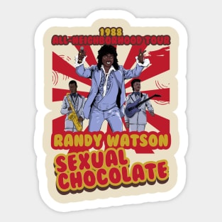 Randy Watson Sexual Chocolate Sticker